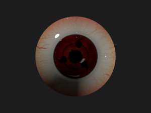 Sharingan Modelo 3D