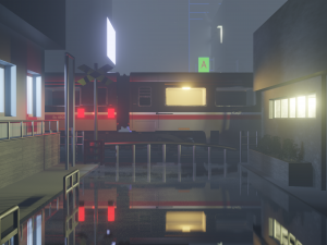 Night station Modelo 3D