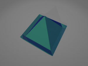 Triangular incense burner 3D Model