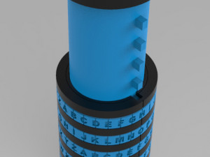 Criptex Dragon caja fuerte cilndrica 3dm STL 3D Druckmodell