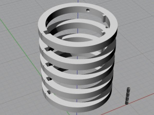Criptex Dragon caja fuerte cilndrica 3dm STL 3D Druckmodell