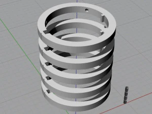Criptex Dragon caja fuerte cilndrica 3dm STL 3D Print Model