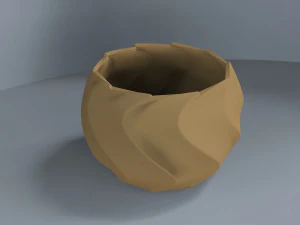 Maceta 3D para imprimir MODELO A01 flowerpot 3D 3D Print Model