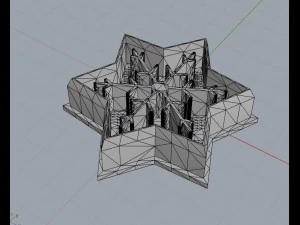 Moldes para galletas de navidad STL rhino y OBJ 3D Print Model