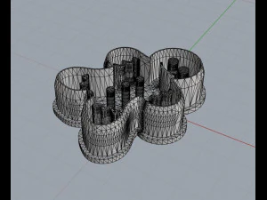 Moldes para galletas de navidad STL rhino y OBJ 3D Print Model