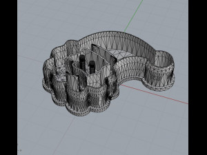 Moldes para galletas de navidad STL rhino y OBJ Modèles 3D en vedette