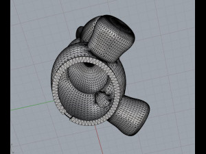 Lampara de oso con cesta para imprimir en 3D STL-3DM-OBJ 3D 프린트 모델