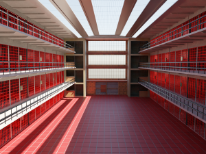 Prison Interior 3D Model