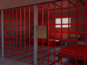 Prison Interior 3D Model