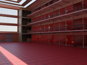 Prison Interior 3D Model