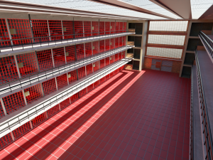 Prison Interior 3D Model