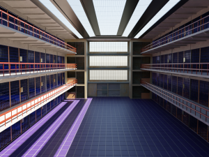 Prison Interior Model 3D