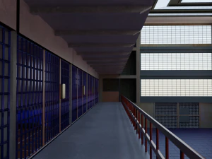 Prison Interior 3D Model