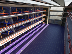 Prison Interior Model 3D