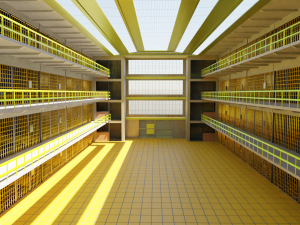 Prison Interior Model 3D