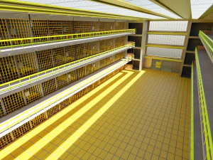 Prison Interior 3D Model