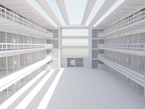 Prison Interior 3D Model