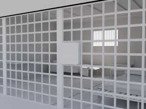 Prison Interior 3D Model