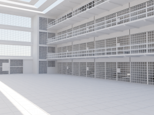 Prison Interior 3D Model