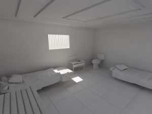 Prison Interior 3D Model