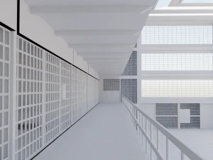 Prison Interior 3D Model