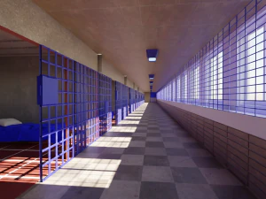 Prison 3D Model