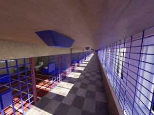 Prison 3D Model