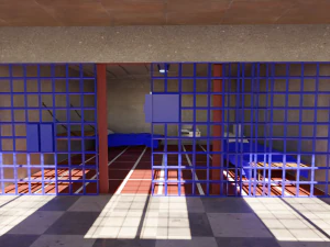 Prison 3D Model
