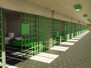 Prison 3D Model