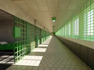 Prison 3D Model