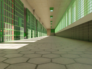 Prison 3D Model