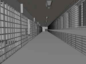 Prison 3D Model