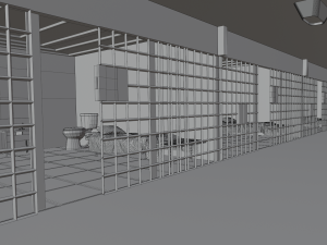 Prison 3D Model