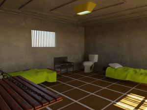 Prison 3D Model