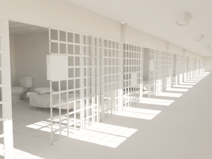 Prison Model 3D
