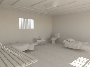 Prison Model 3D