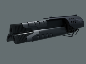 Laser gun 3D Model