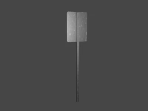 Speed Limit 60 3D Model