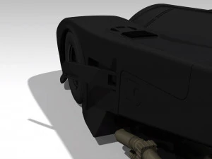 BATMOBILE - 1989 DETAILED 3D Model