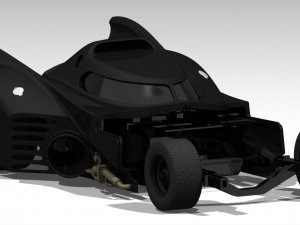BATMOBILE - 1989 DETAILED Model 3D
