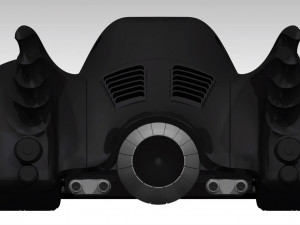 BATMOBILE - 1989 DETAILED Model 3D