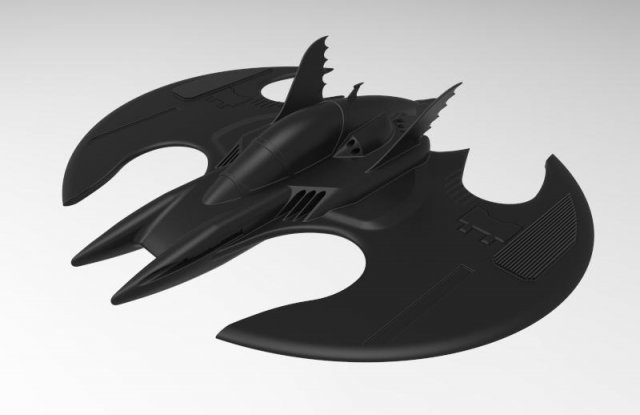BATWING - 1989 3D-Modell .c4d .max .obj .3ds .fbx .stl .blend 