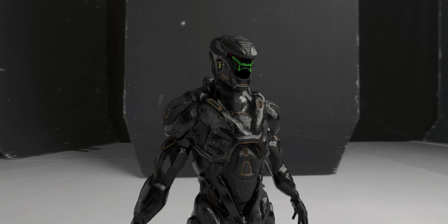 Robo Corp 3D Model .c4d .max .obj .3ds .fbx .stl .blend 