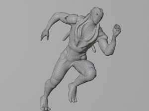 Cyborg insect Model 3D