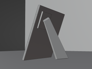 Butterfly in frame 3D Model