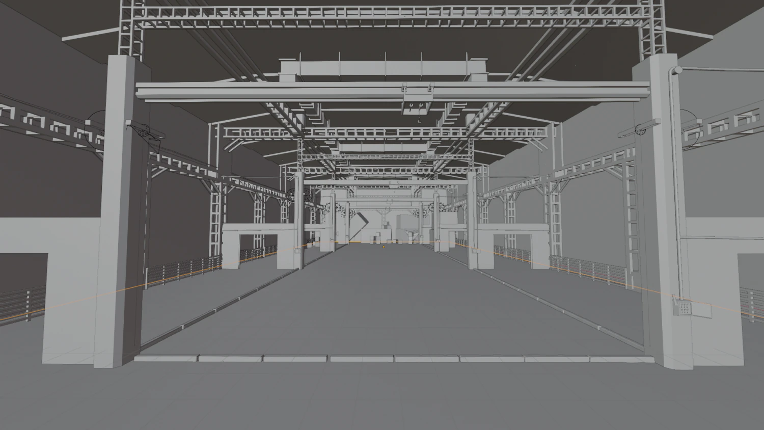 Factory 3D Model .c4d .max .obj .3ds .fbx .stl .blend 