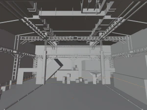 Factory 3D Model