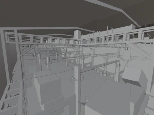 Factory 3D Model