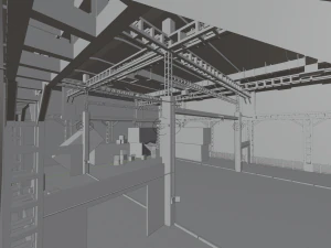 Factory 3D Model