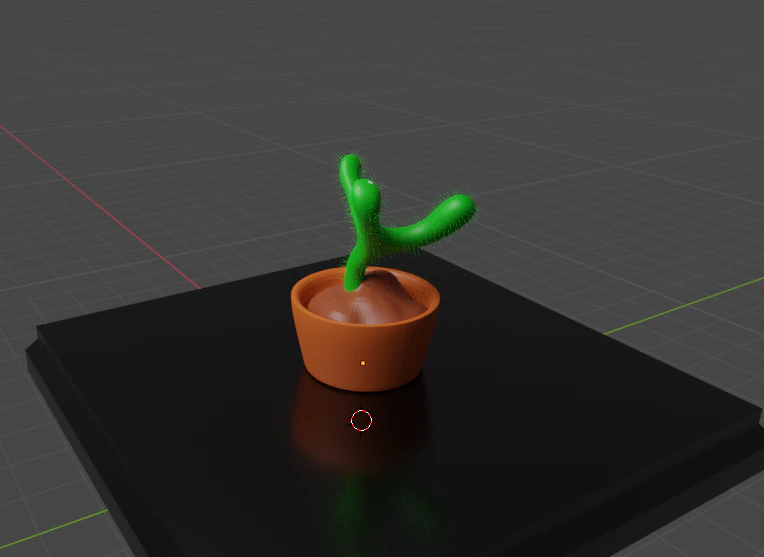 Cactus Con maseta 3D Model .c4d .max .obj .3ds .fbx .stl .blend